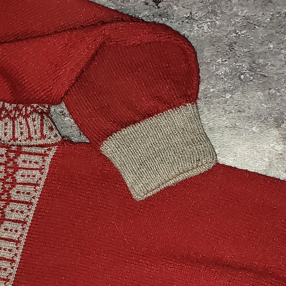 Vintage. Made in USA. 1 of a kind. Full-zip Cardigan. Men's size Large. - Picture 13 of 16